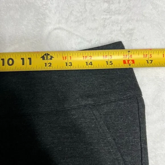 Cabi Charcoal Ponto Knit Career Wear Pants 6 Women - Picture 7 of 9